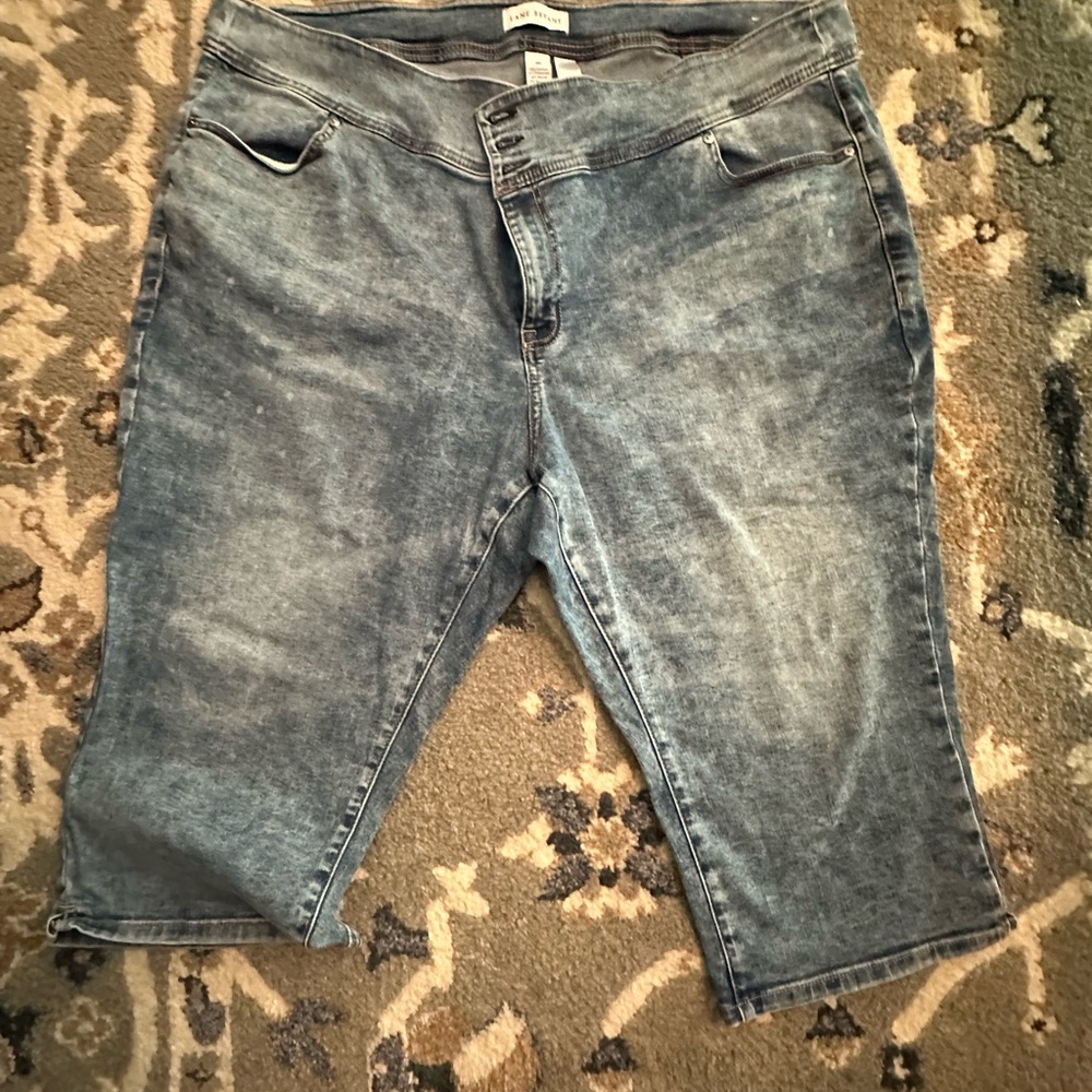 Lane Bryant jean shorts